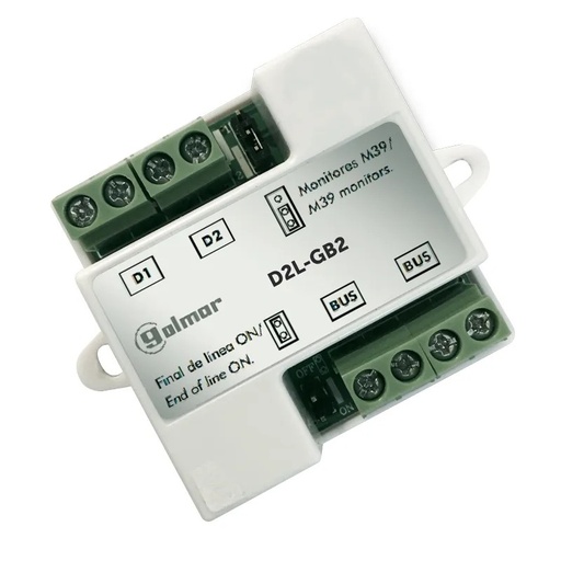 [EVI-GD2LGB2] Répartiteur/coupleur de BUS 2 directions (GB2)