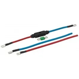 [MON-EVA-24CON] Set de câblage pour brancher deux accumulateurs au plomb AKKU-12/120 au contrôleur de charge EVA-24/54.