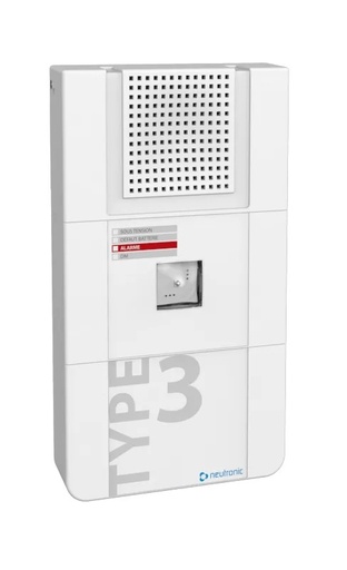 [NTR-TT3MAL] Sirène BAAS Type MA pour signal d'evacuation avec FLASH NFS 32-002