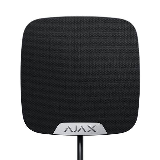 [FIB-HOMESIREN-B] Sirène intèrieure noire Protocole Fibra Certificat de grade 3  Puissance sonore maximale 105 dB Voyant LED / Son réglable Alimentation 24 V DC