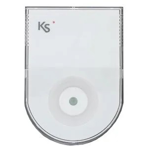 [KSI-RADIUS] Sirène sonore/lumineux intérieur radius pour BUS-KS avec détecteur de température et fonction d'éclairage de secours à LED à faible consommation, personnalisable dans les 4 couleurs Ksenia.