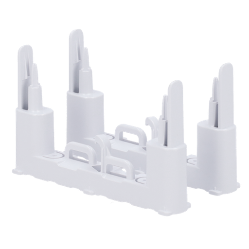 [FIB-MODULEHOLDER-A-W] Support blanc pour modules Fibra Pour le boîtier FIBRA-CASE-D430-W Compatible avec les dispositifs Fibra: LineProtect, LineSplit et MultiRelay 