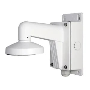 [VDO-DS-1272ZJ-120B] Support mural - Boite de connexions - Adapté pour une utilisation extérieure - Couleur blanche - Compatible avec Hiwatch Hikvision - Passage de câble