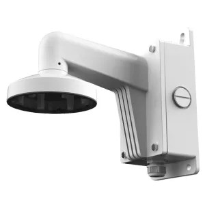 [VDO-DS-1473ZJ-135B] Support mural - Boite de connexions Adapté pour une utilisation extérieure Couleur blanche Compatible avec Hiwatch Hikvision Passage de câble