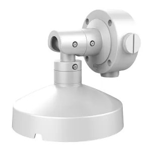 [VDO-DS-1283ZJ-DM25-M1] Support mural Convient pour le dôme Adapté pour une utilisation extérieure Couleur blanche Passage de câble