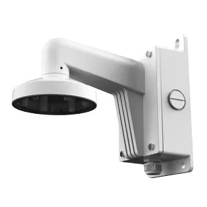 [VDO-DS-1273ZJ-140B] Support mural avec boîtier de connexion adapté au dôme Convient pour une utilisation en extérieur Couleur blanche passe-câble