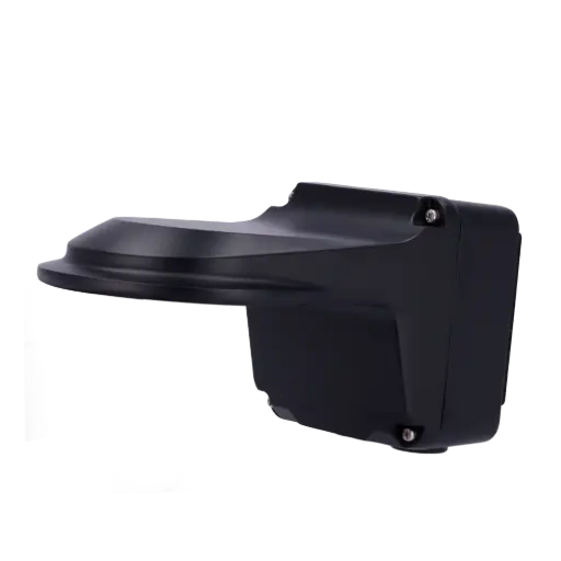 [UNV-TR-JB07/WM03-F-INB] [O] Support mural ext, en L - Boite de connexions - Adapté pour une utilisation extérieure - Couleur noir - Compatible avec Uniview - Passage de cable