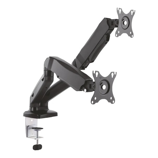 [VDO-TVM-1327DESK-FLEX-DUA] Support pour moniteur LCD Installation sur table Inclinaison à 90º Rotation à 360º Hauteur ajustable 531 mm Charge maximale 8 Kg Écrans 13 "~ 32"