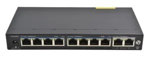 [EBC-S40843-B0] Switch 120W- 8x1Gbps POE + & 2x1Gbps