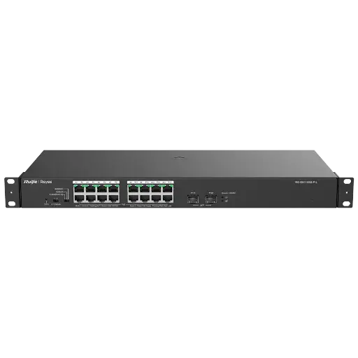 [REY-RG-ES118GS-P-L] Switch PoE de bureau Reyee 16 ports RJ45 + 2 SFP de liaison montante 16 ports Gigabit + 2 ports Gigabit 16 ports PoE+ 802.3af/at Puissance totale 247W