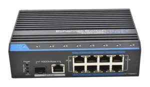 [EBC-S43824-B0] Switch industriel 120W - 8x 100Mb/POE et 1x Gb et 1x SFP