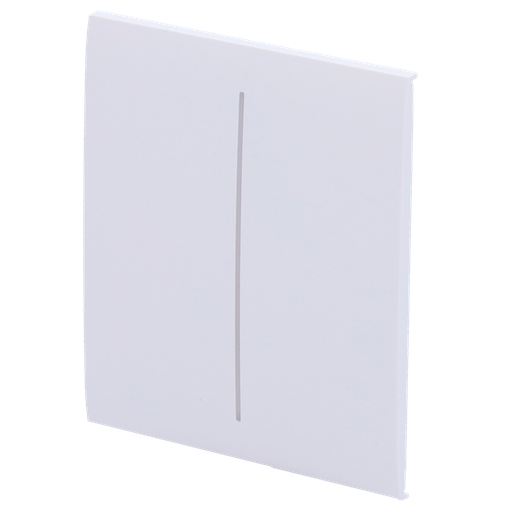 [AJA-CENTERBUTTON-2G-W] Touche tactile pour interrupteur double éclairage AJA-LIGHTCORE-2G  Rétro-éclairage LED Panneau tactile central sans contact Couleur blanc