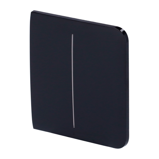 [AJA-SIDEBUTTON-2G-B] Touche tactile pour interrupteur double éclairage AJA-LIGHTCORE-2G  Rétro-éclairage LED Panneau tactile latéral sans contact Couleur noir