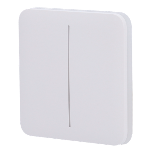[AJA-SOLOBUTTON-2G-W] Touche tactile pour interrupteur double éclairage AJA-LIGHTCORE-2G  Rétro-éclairage LED Panneau tactile sans contact Couleur blanc