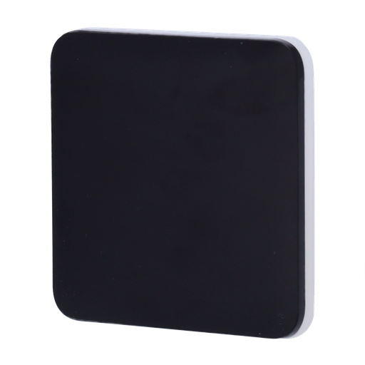 [AJA-SOLOBUTTON-1G2W-B] Touche tactile pour interrupteur simple éclairage AJA-LIGHTCORE-1G et AJA-LIGHTCORE-2W  Rétro-éclairage LED Panneau tactile latéral sans contact Couleur noir
