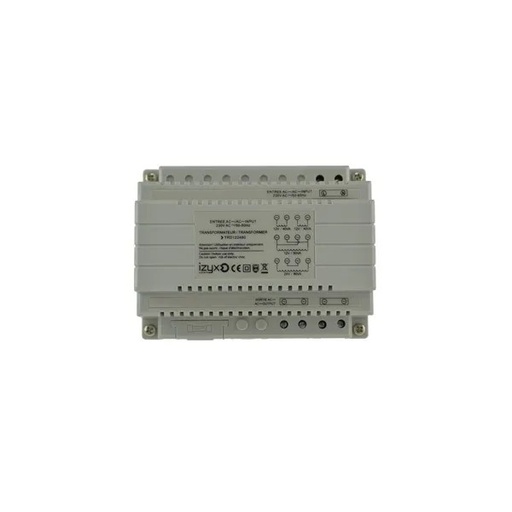 [IZX-TRD122480] Transformateur de séparation de sécurité, rail DIN, 7M, 230V AC / 12/24V AC / 80VA (6,6A/3,3A)