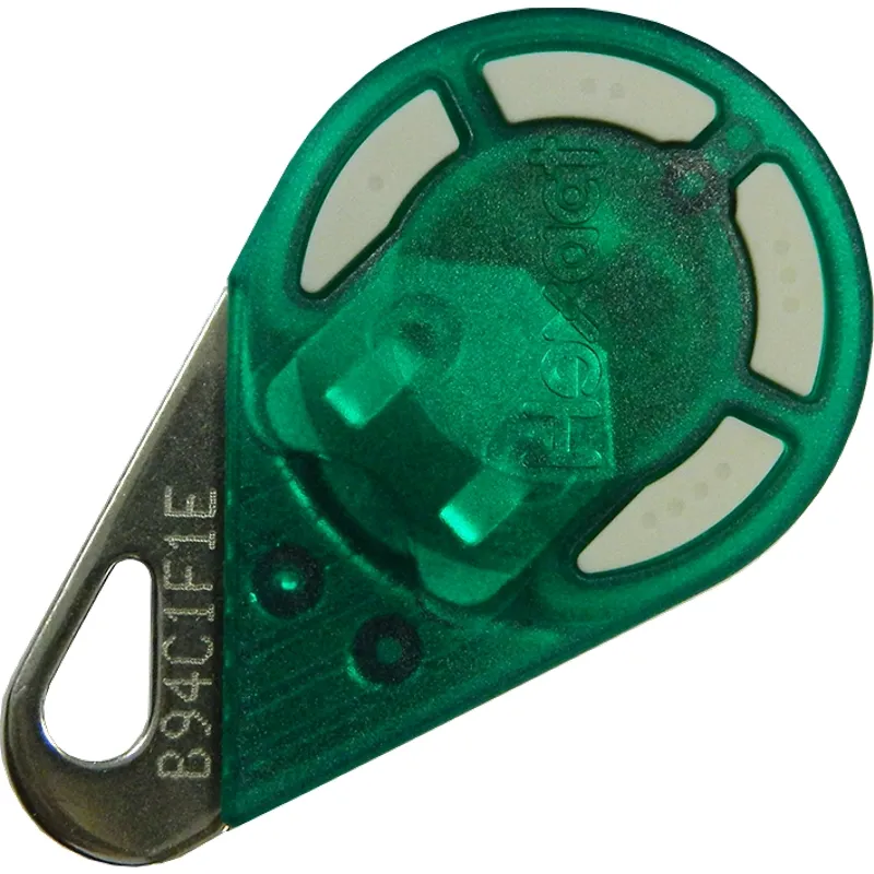 [EVI-THEXATEL4/V] Télécommande radio bi-technologies 868 MHz verte - 4 boutons (HEXACT)