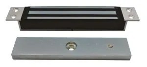 [IZX-EMM60038C] Ventouse électromagnétique encastrable EMM 38 mm, 600 lbs (série 300 kg), 12 ou 24V DC, à rupture de courant, 1 contact inverseur CO/NO/NF, éjecteur anti-rémanence intégré à la contreplaque, NF S 61-937