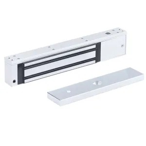 [ADE-YF-280AST-LED] Ventouse eléctromagnetique pour porte simple Mode Ouverture Sécurité intégrée Force de retenue 280 Kg Capteur d´etat de fermeture de porte