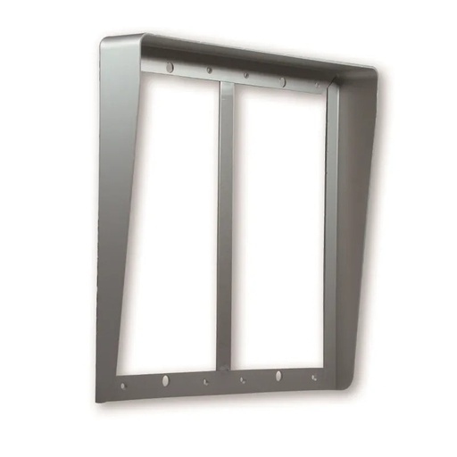 [EVI-GNX722] Visière NEXA inox  pour platine 2 X 2 modules 2 colonnes
