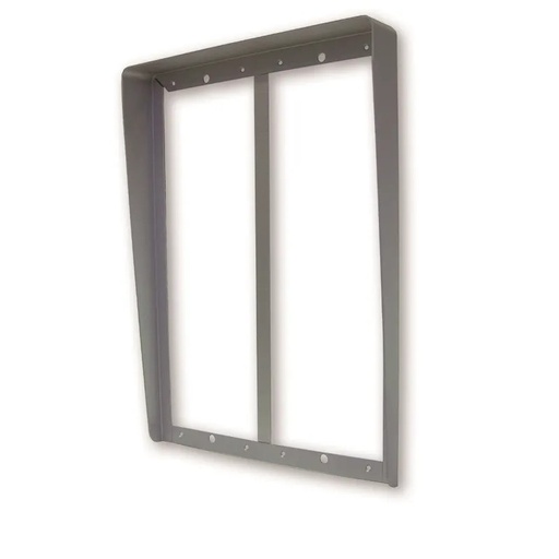 [EVI-GNX732] Visière NEXA inox  pour platine 2 X 3 modules 2 colonnes