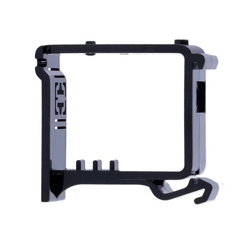 [AJA-DINHOLDER] support rails DIN Compatible avec AJA-RELAY et AJA-WALLSWITCH couleur noire