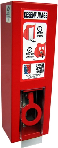 [DPY-CEO1] COFFRET CEO ouverture seule cart CO² 30g maxi. capot rouge