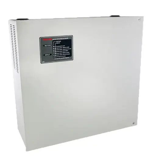 [ASD-HEPHEA24-12] HEPHEA 2412.VM avec 2 batteries 12V/24Ah Modèle mural - standard 24V - Iu = 12A EAE/EAES NF EN54-4 et NF EN 12101-10.