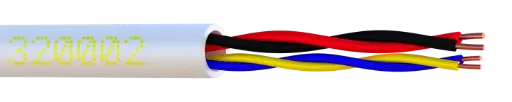 [EBC-320002-B1] CABLE AJAX READY  - Bobine de 100 mètres -  UTP 1P AWG24 100Ω + 1P AWG22 / LSZH - Câble spécifique pour le câblage d'alarme