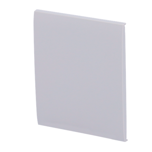 [AJA-CENTERBUTTON-1G2W-FOG] Panneau tactile pour interrupteur d'éclairage simple  - Compatible avec AJ-LIGHTCORE-1G / -2W - Rétro-éclairage LED - Panneau tactile central sans contact - Couleur brouillard - Ajax - LightSwitch CenterButton