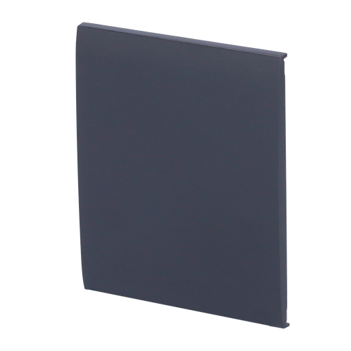 [AJA-CENTERBUTTON-1G2W-GRA] Panneau tactile pour interrupteur d'éclairage simple  - Compatible avec AJ-LIGHTCORE-1G / -2W - Rétro-éclairage LED - Panneau tactile central sans contact - Couleur graphite - Ajax - LightSwitch CenterButton