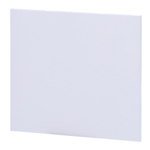 [AJA-CENTERBUTTON-1G2W-W-VERT] Panneau tactile pour interrupteur vertical - Compatible avec AJ-LIGHTCORE-1G-VERT / -2W-VERT - Rétro-éclairage LED - Panneau tactile central sans contact - Couleur blanche - Ajax - LightSwitch Bouton central Vertical