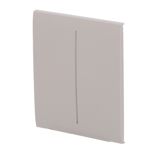[AJA-CENTERBUTTON-2G-OLI] Panneau tactile pour double interrupteur d'éclairage  - Compatible avec AJ-LIGHTCORE-2G - Rétro-éclairage LED - Panneau tactile central sans contact - Couleur olive - Ajax - LightSwitch CenterButton