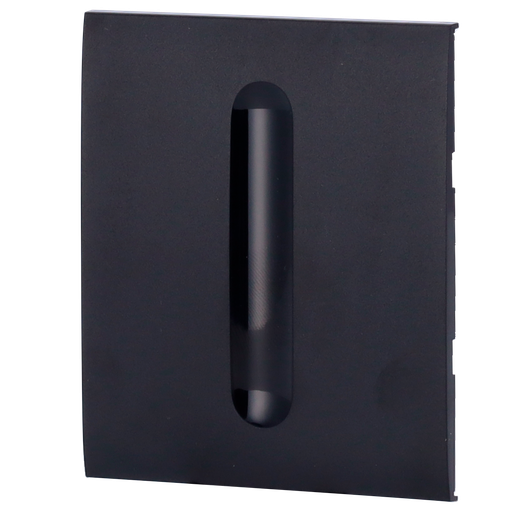 [AJA-CENTERBUTTON-DIMMER-B] Panel táctil para interruptor de luz regulable - Compatible con AJ-LIGHTCORE-DIMMER - Retroiluminación LED - Panel táctil central sin contacto - Color negro - Ajax - LightSwitch CenterButton (Dimmer)