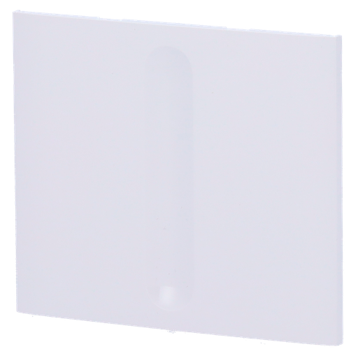 [AJA-CENTERBUTTON-DIMMER-W-VERT] Panel táctil para interruptor de luz regulable - Compatible con AJ-LIGHTCORE-DIMMER-VERT - Retroiluminación LED - Panel táctil central sin contacto - Color blanco - Ajax - CenterButton (Dimmer) Vertical