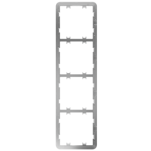 [AJA-FRAME-4-VERT] Cadre vertical pour quatre dispositifs - Compatible avec 2 x AJ-SIDEBUTTON-...-VERT - Compatible avec 2 x AJ-CENTERBUTTON-...-VERT - Ajax - LightSwitch Vertical Frame (4 seats)