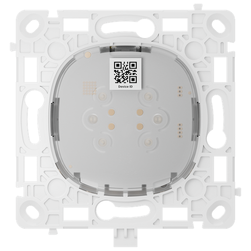 [AJA-LIGHTCORE-2G2W] Relais interrupteur intelligent double et commutable - Sans fil 868 MHz Jeweller - Portée de communication jusqu'à 1100 m - Alimentation électrique 230 V CA 50 Hz - Pas besoin de câble neutre - Ajax - LightSwitch LightCore (2 Gang/2 way)