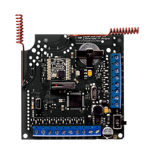 [AJA-OCBRIDGEPLUSO1] Module d'intégration - Sans fil 868 MHz Jeweller - Jusqu'à 8 zones y 100 dispositifs - Compatible avec les systèmes câblés - Tamper anti-ouverture avant et arrière - Software de gestion de dispositifs