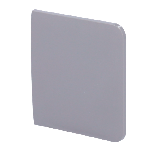 [AJA-SIDEBUTTON-1G2W-GRE] Panneau tactile pour un interrupteur d'éclairage - Compatible avec AJ-LIGHTCORE-1G / -2W - Rétro-éclairage LED - Panneau tactile latéral sans contact - Couleur Gris - Ajax - LightSwitch SideButton