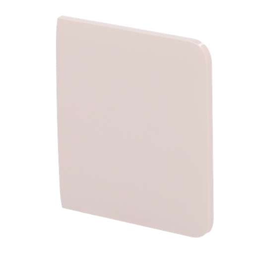[AJA-SIDEBUTTON-1G2W-IVO] Panneau tactile pour un interrupteur d'éclairage - Compatible avec AJ-LIGHTCORE-1G / -2W - Rétro-éclairage LED - Panneau tactile latéral sans contact - Couleur ivoire - Ajax - LightSwitch SideButton