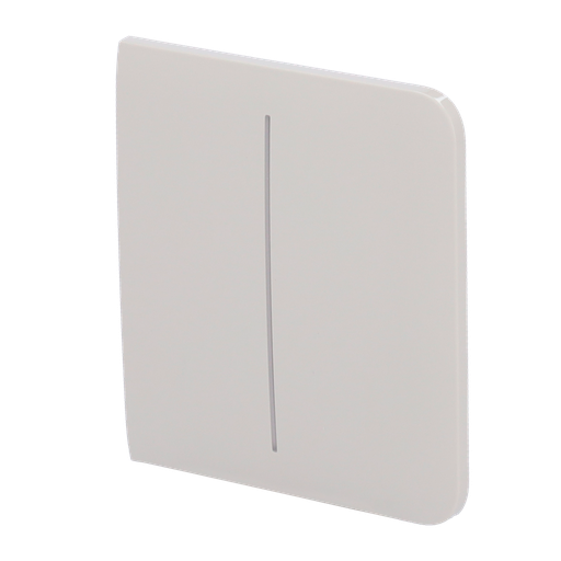 [AJA-SIDEBUTTON-2G-OYS] Panneau tactile pour double interrupteur d'éclairage - Compatible avec AJ-LIGHTCORE-2G - Rétro-éclairage LED - Panneau tactile latéral sans contact - Couleur huître - Ajax - LightSwitch SideButton