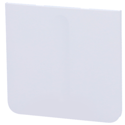 [AJA-SIDEBUTTON-DIMMER-W-VERT] Panel táctil para interruptor de luz regulable - Compatible con AJ-LIGHTCORE-DIMMER-VERT - Retroiluminación LED - Panel táctil lateral sin contacto - Color blanco - Ajax - LightSwitch SideButton (Dimmer) Vertical