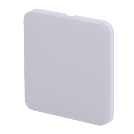 [AJA-SOLOBUTTON-1G2W-FOG] Panneau tactile pour un interrupteur d'éclairage - Compatible AJ-LIGHTCORE-1G / -2W - Rétro-éclairage LED - Clavier tactile sans contact - Couleur brouillard - Ajax - LightSwitch SoloButton