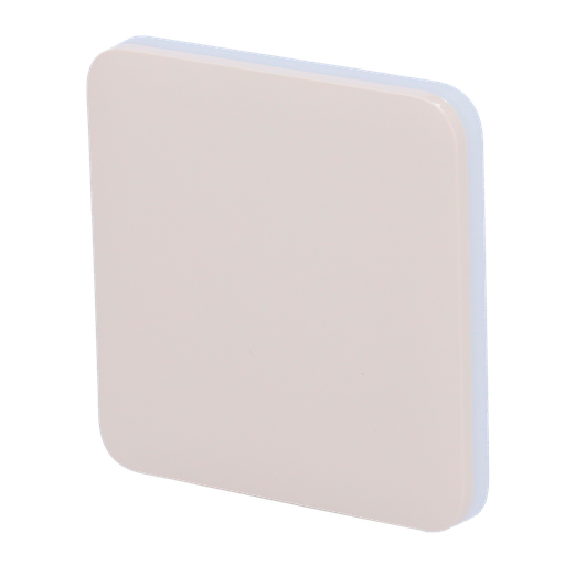 [AJA-SOLOBUTTON-1G2W-IVO] Panneau tactile pour un interrupteur d'éclairage - Compatible AJ-LIGHTCORE-1G / -2W - Rétro-éclairage LED - Clavier tactile sans contact - Couleur ivoire - Ajax - LightSwitch SoloButton