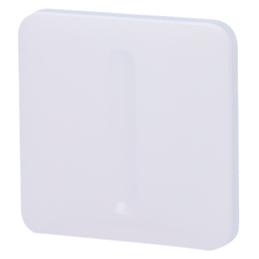 [AJA-SOLOBUTTON-DIMMER-W] Panel táctil para interruptor de luz regulable - Compatible con AJ-LIGHTCORE-DIMMER - Retroiluminación LED - Panel táctil sin contacto - Color blanco - Ajax - LightSwitch SoloButton (Dimmer)