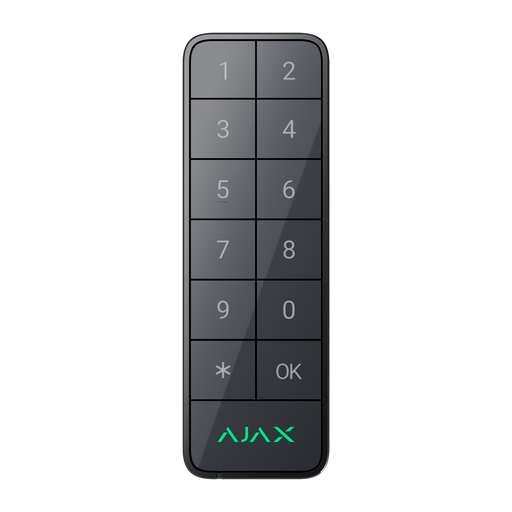 [FIB-KEYPADOUTDOOR-GRA] Clavier extérieur IP66/IK08 avec lecteur RFID - Armement/désarmement complet ou groupé - Authentification: codes, lecteur RFID ou Bluetooth - Indication sonore et par LED - Contrôle des scénarios d'automatisation - Certifié Grade 3 - Gris
