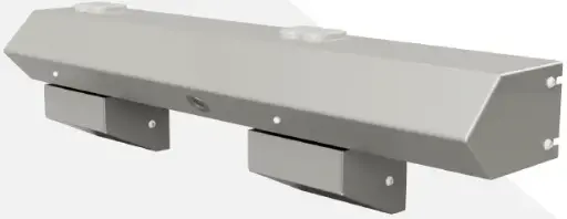 [CTX-A02003] Double verrous DS3010 dans un même carter à pêne rétractable NF S 61-937-13 2 vantaux Double Tension 24Vcc-48Vcc