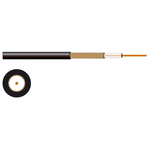 [FON-CE-70] Rouleau de câble A/V à OFC coaxial 3C2V