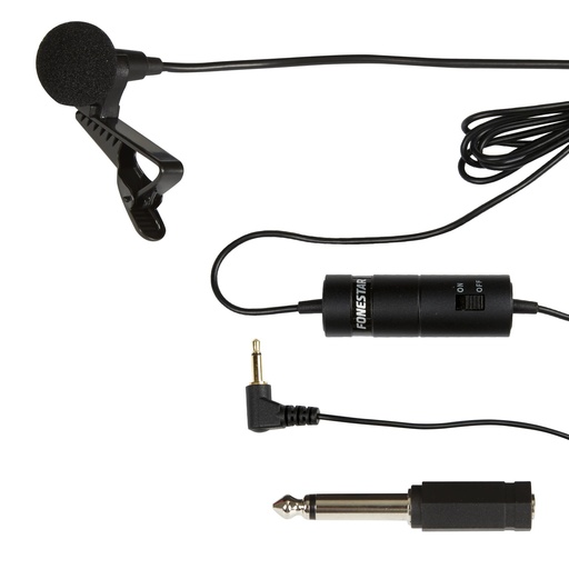 [FON-FCM-410] Microphone à condensateur et adaptateur d'entrée pour microphone dynamique
