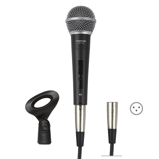 [FON-FDM-1036-B] Microphone dynamique unidirectionnel à main